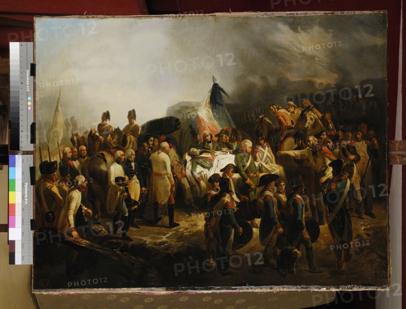 Les funérailles du général Marceau en 1796