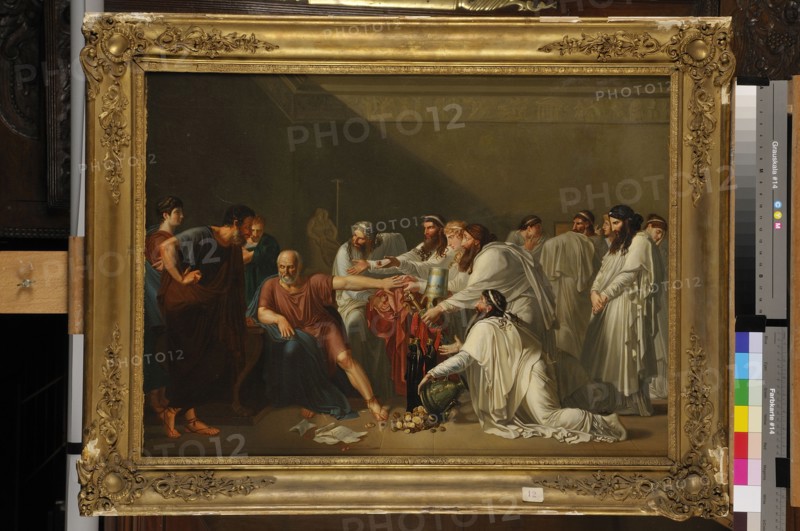 L. Salses, "Hippocrate refusing the presents from Artaxerxés"