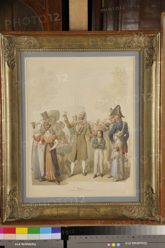 Georg Emanuel Opitz, "Le Charlatan, Paris - Boulevard Saint-Martin"