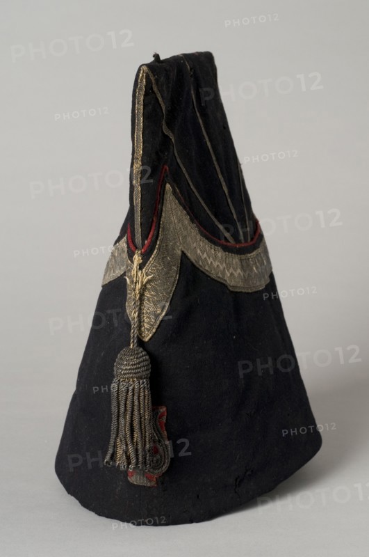 Bonnet de police de musicien, modèle 1822