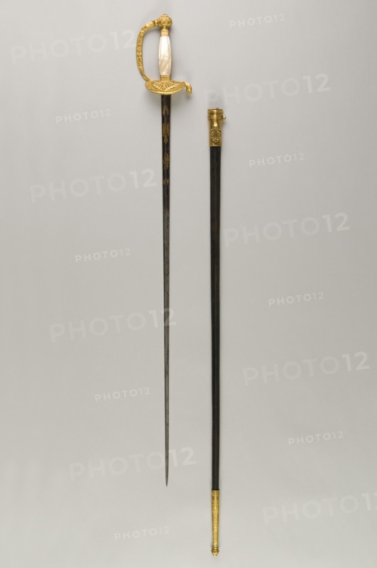 Epée d'officier, époque Restauration