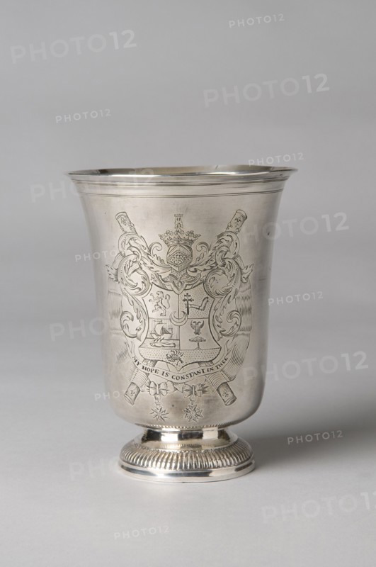 Grande timbale en argent, époque Restauration