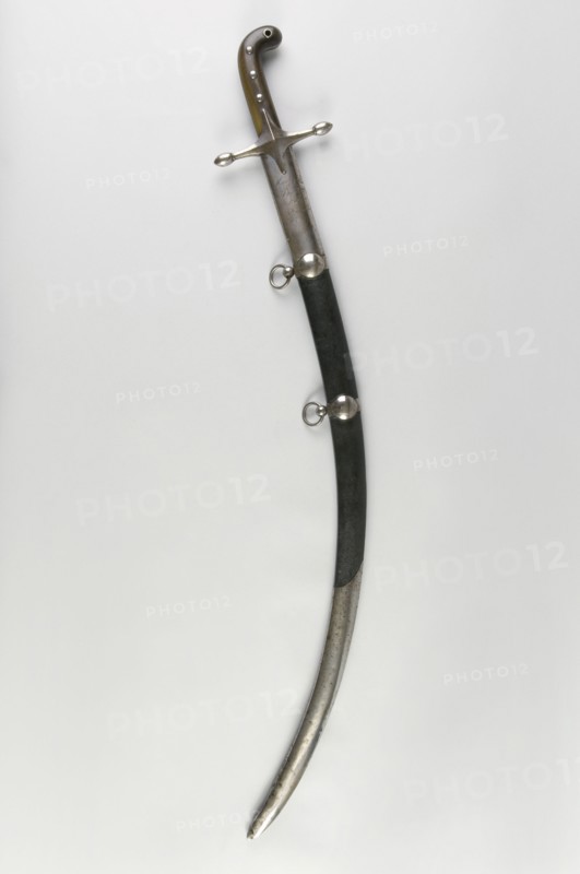 Sabre à l'orientale, d'officier supérieur ou de cavalerie légère, à la Mameluk,