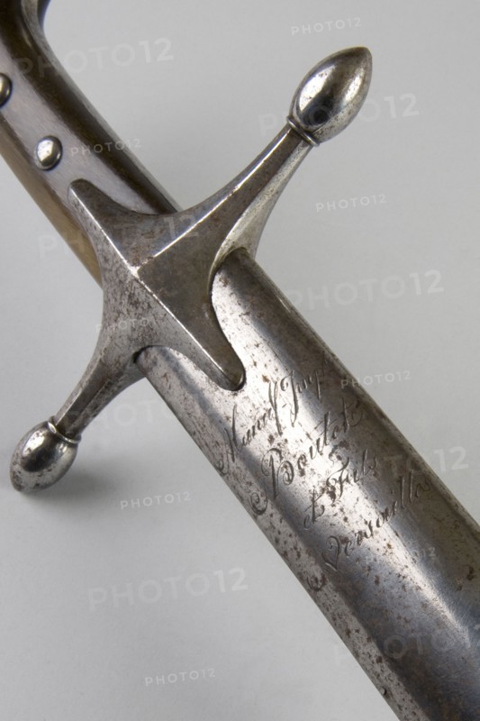 Sabre à l'orientale, d'officier supérieur ou de cavalerie légère, à la Mameluk,
