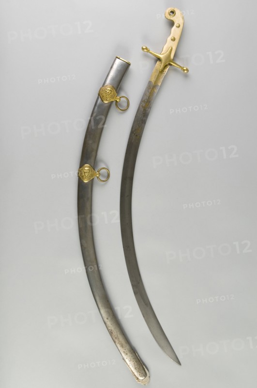 Sabre d'officier supérieur de cavalerie légère à l'orientale, 19e siècle
