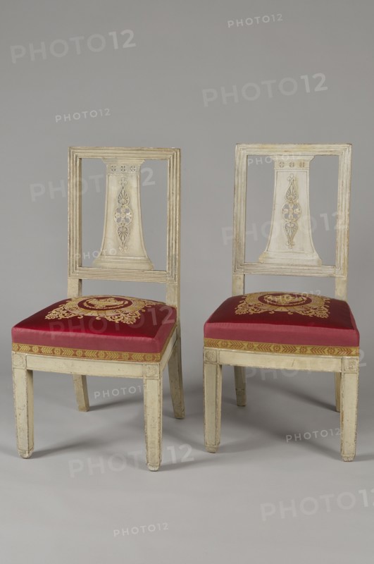 Paire de chaises, par Pierre Benoît Marcion