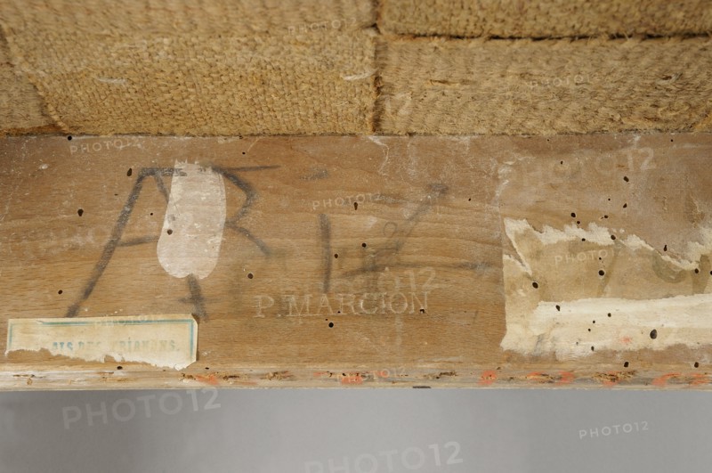 Trademark from chair, by Pierre Benoît Marcion