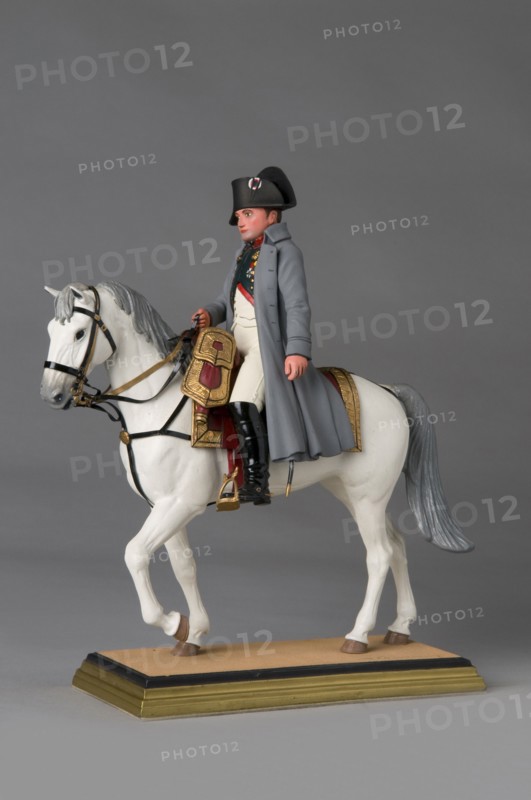 Fouillé, "L'Empereur Napoléon 1er à cheval, en redingote"