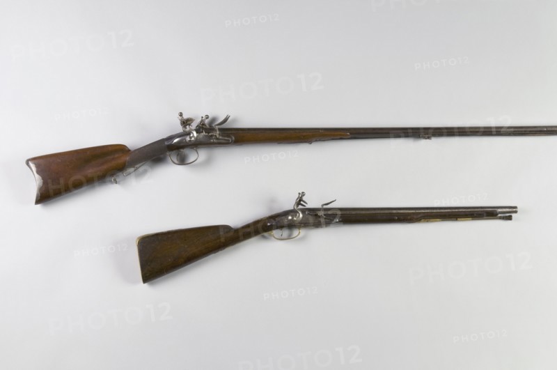 Fusils de chasse à silex, 18e siècle