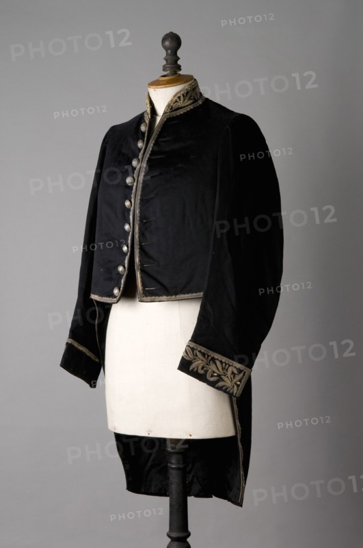 Mayor's outfit in black woolen cloth, French Second Empire