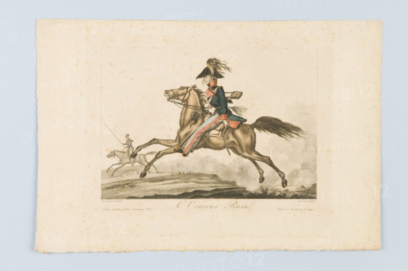 Finart (d'après), "Le courrier russe", 19e siècle