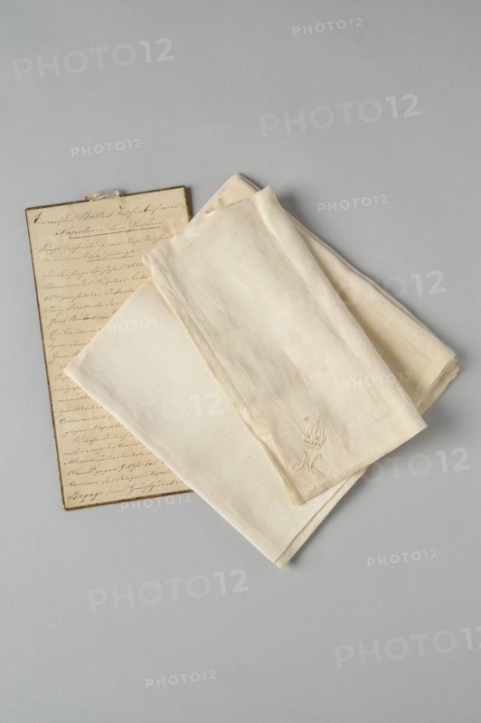 Mouchoir de L'Empereur Napoléon 1er