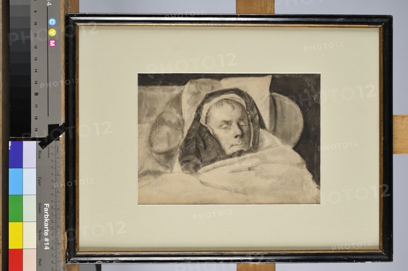 Napoléon Ier sur son lit de mort