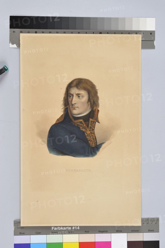 Portrait du général Bonaparte en buste de profil