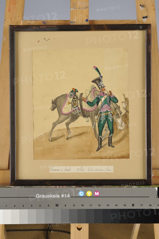 Ecole française du XIXe siècle, Garde impériale Artillerie 1812
