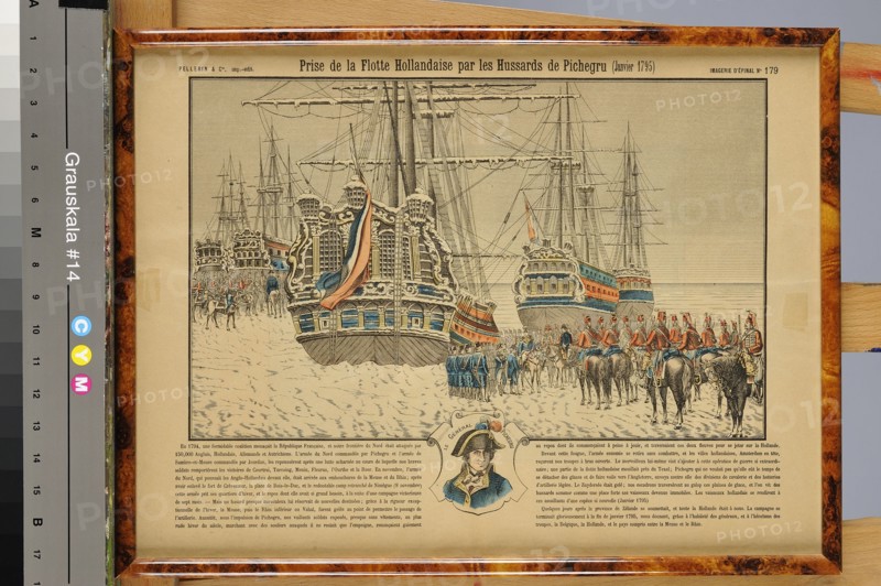 Louis Mozin (atelier de), Prise de la flotte Anglo-Batave