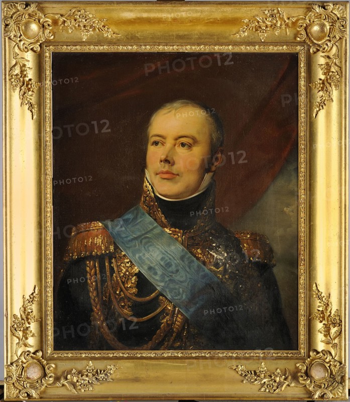 Bazin (d'après le Baron Gros), "Portrait de Macdonald"