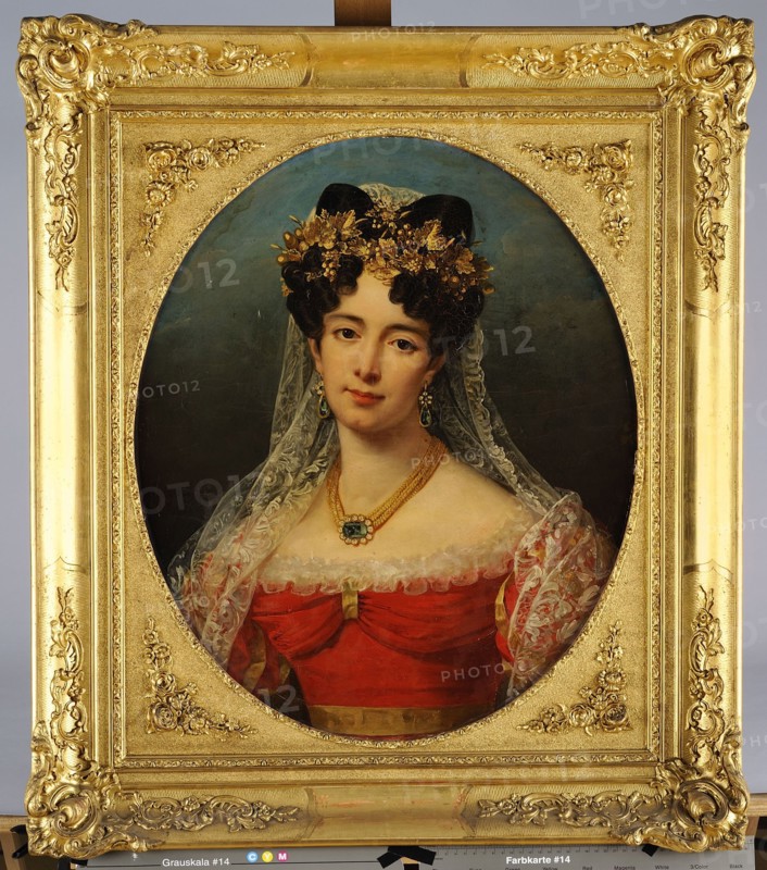 Robert Lefevre, "Portrait de la vicomtesse de Saint-Mars"