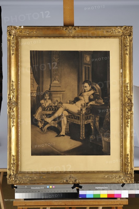 E. Triouiller, "Napoléon et son fils, le roi de Rome"