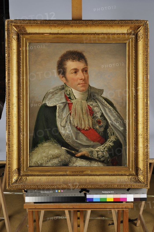 Baron Gros (attribué à), "Portrait du maréchal Berthier"
