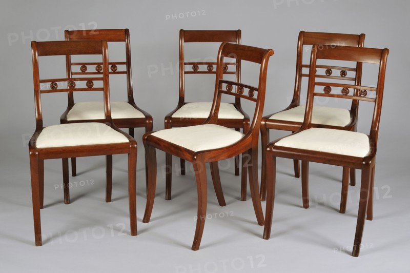 Chaises royales Louis-Philippe