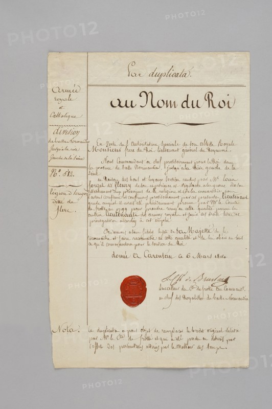 Brevet de lieutenant