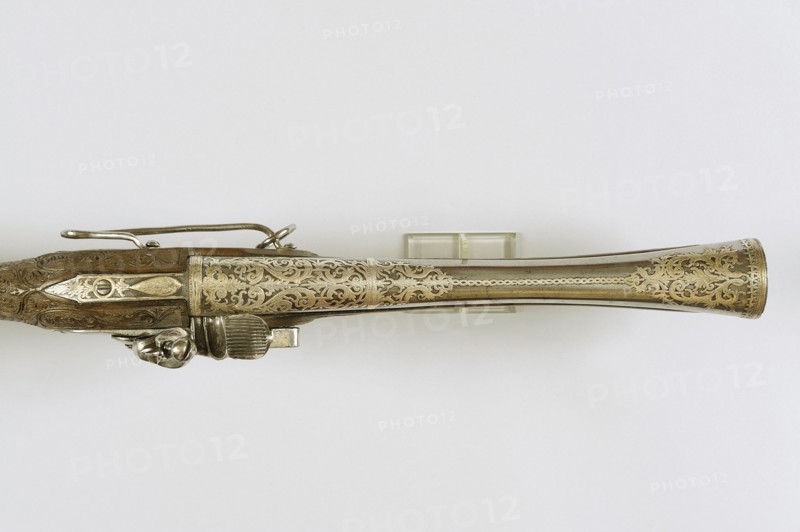 Escopette à silex de cavalier (détail)