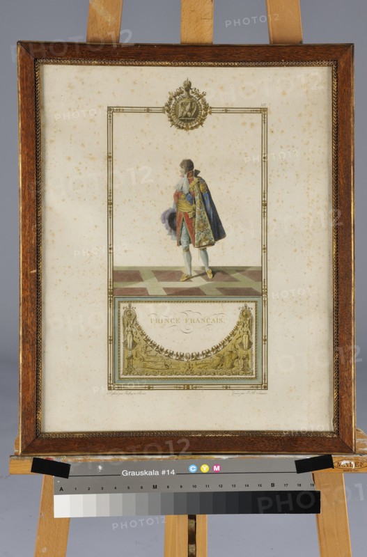 Isabey et Percier (d'après), Prince français