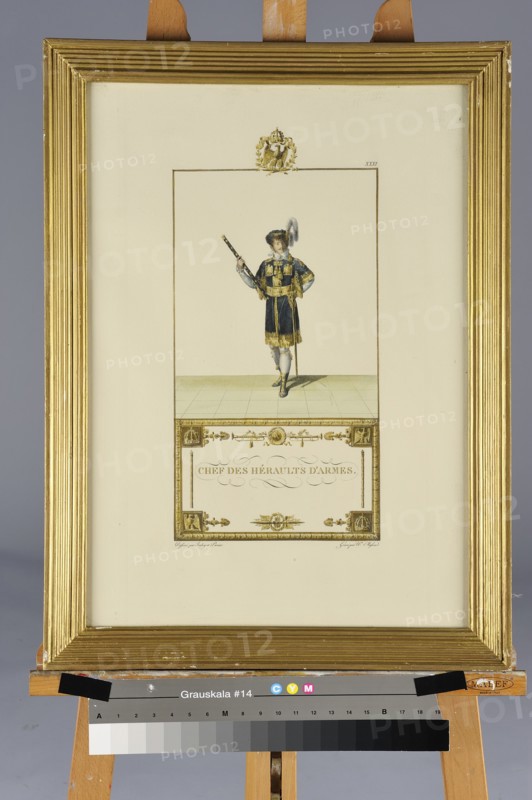 Isabey et Percier (d'après), "Chef des héraults d'arme"