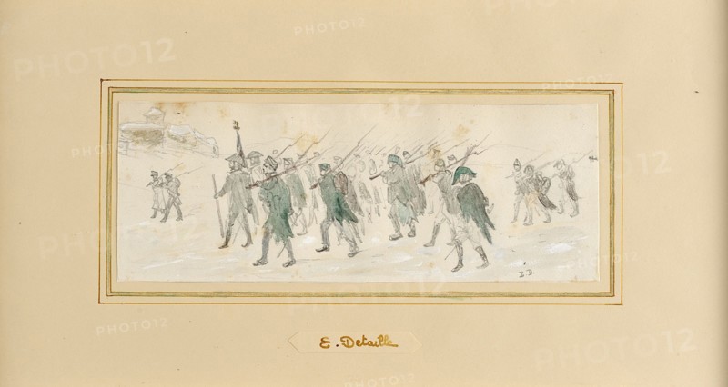 Edouard Detaille, Marche en Russie