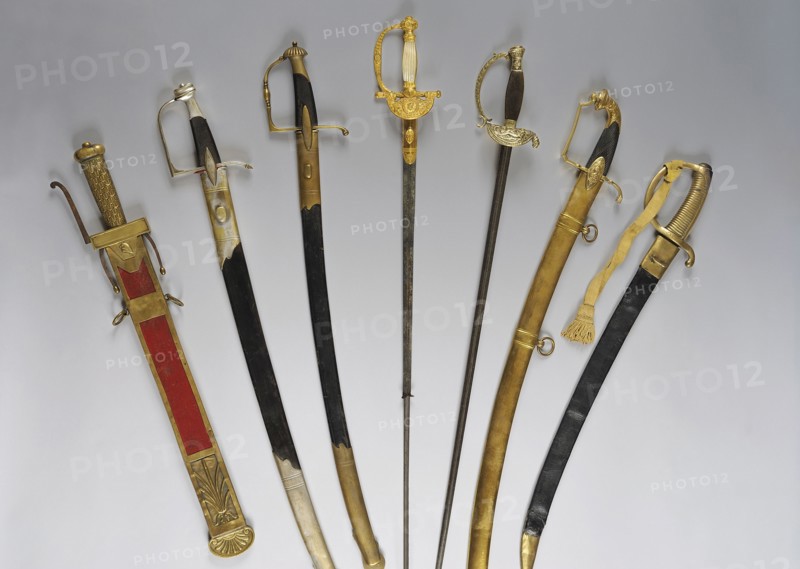 Ensemble d'armes blanches