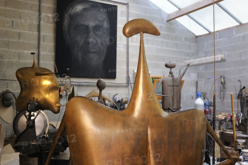 L'atelier de Philippe Hiquily