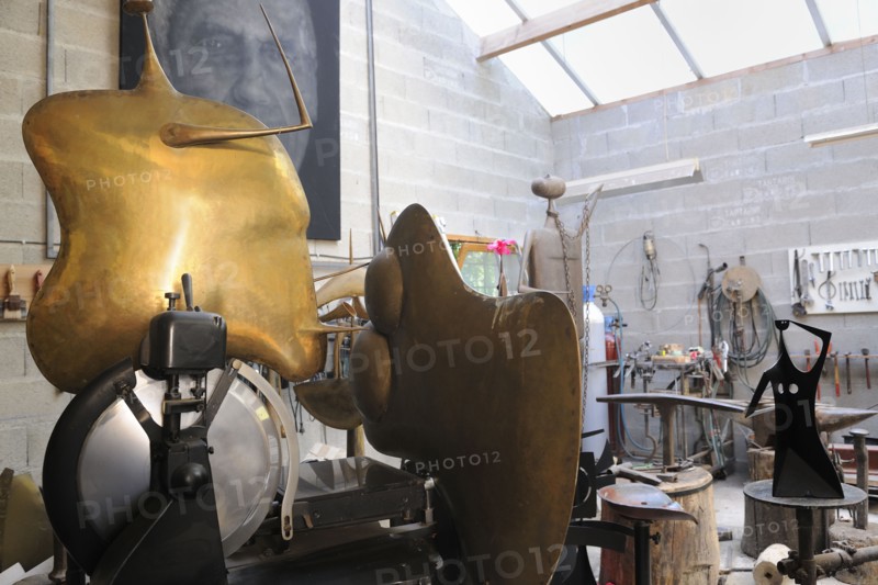 L'atelier de Philippe Hiquily