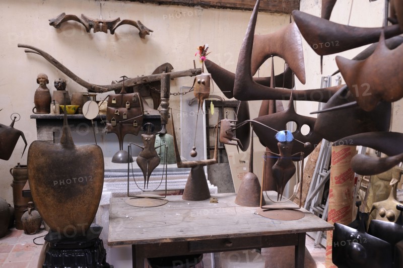 L'atelier de Philippe Hiquily