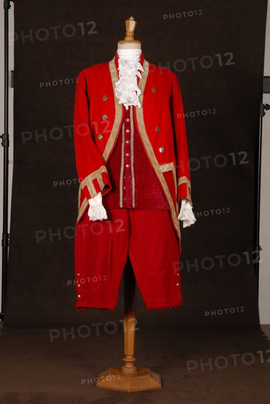 Costume de théâtre : costume de valet de chambre style Louis XVI