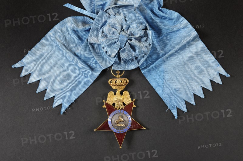Insigne de dignitaire de l'Ordre Royal des Deux-Siciles (revers)