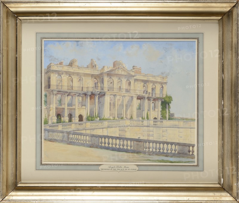 Della Mura, Les ruines du Palais de Saint-Cloud