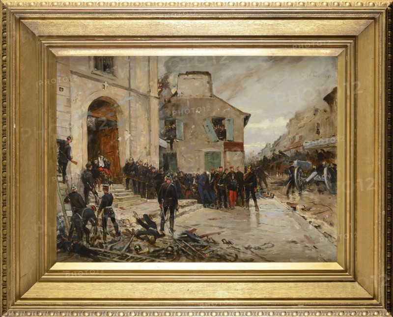 Neuville, Le Bourget, 30 October 1870