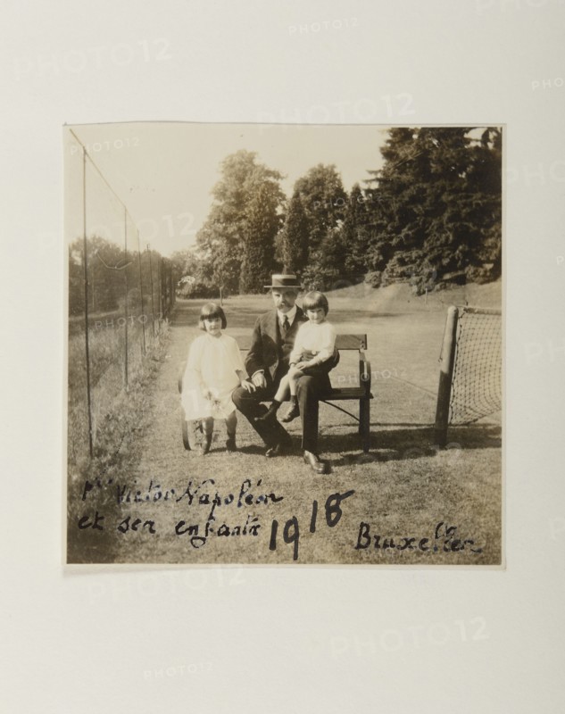 Prince Victor Napoleon and his children