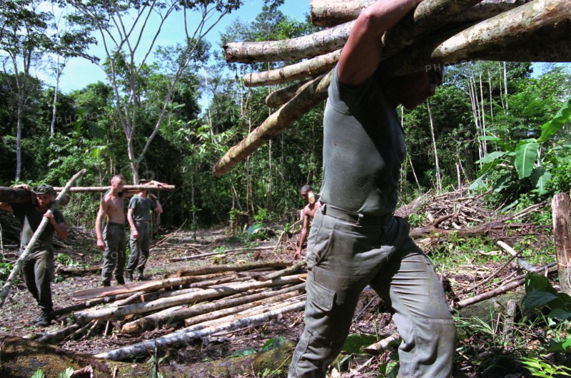 French Guyana Army 9Th Marine Infantry Regiment