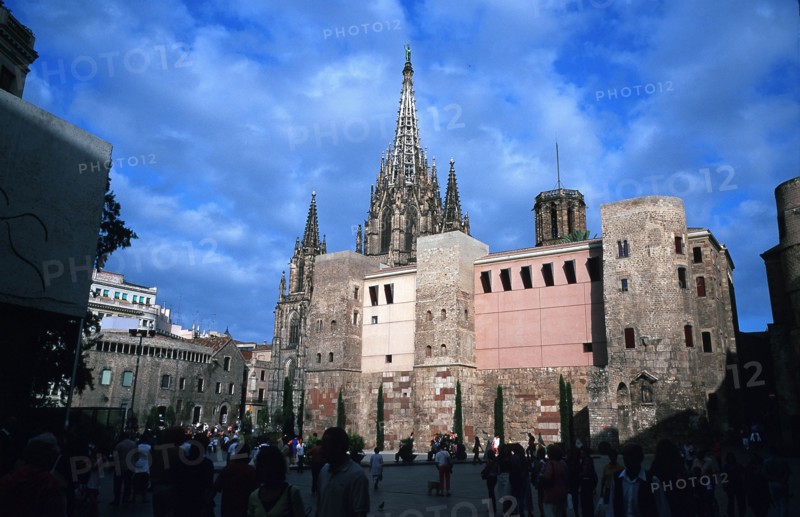 la cathédrale de Barcelone