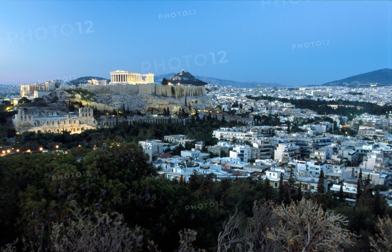 L'ACROPOLE  ET LE PANTHENON