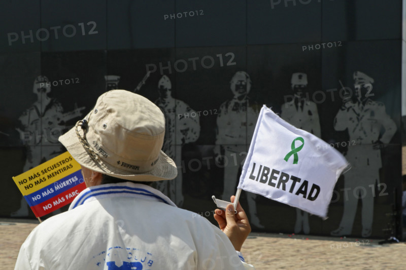 Colombia: Anti-Farc Demonstration