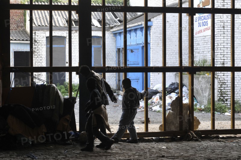 Illegal migrants Calais