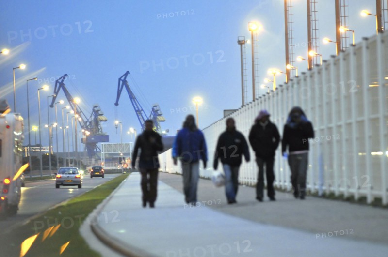 Illegal migrants Calais