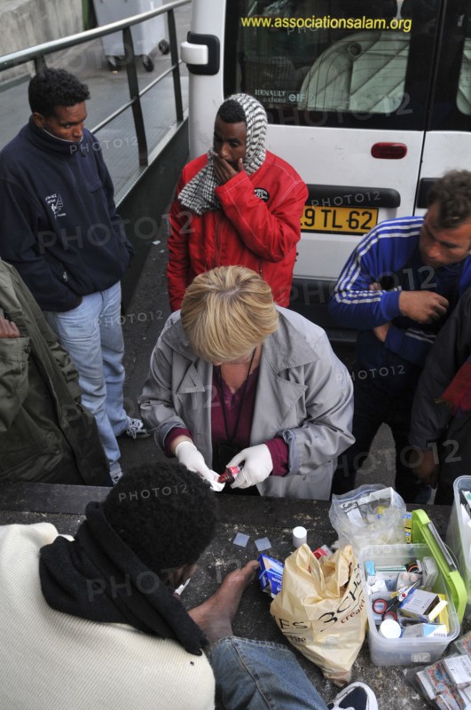 Illegal migrants Calais