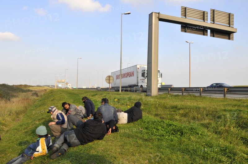 Illegal migrants Calais