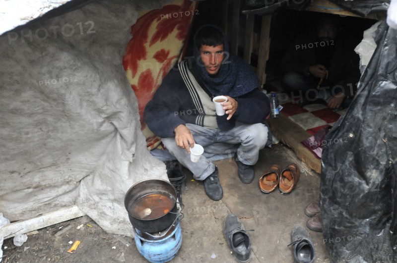 Illegal migrants Calais