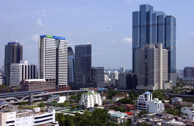 BANGKOK-THAILANDE-QUARTIER D'AFFAIRES
