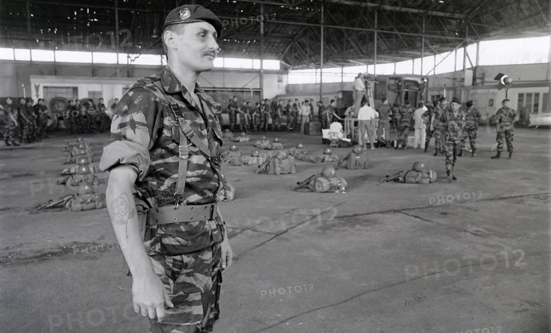 Filming 'Operation Leopard'